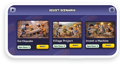 Select Scenario UI